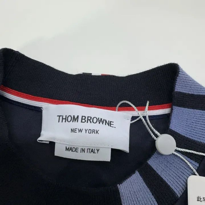 Thom Browne Thom Browne Blue Short Sleeve T-Shirt Size US S / EU 44-46 / 1 - 7 Thumbnail