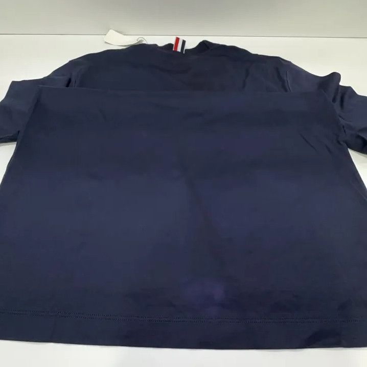 Thom Browne Thom Browne Blue Short Sleeve T-Shirt Size US S / EU 44-46 / 1 - 14 Thumbnail