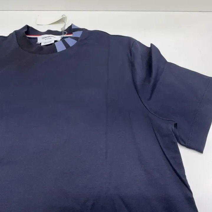Thom Browne Thom Browne Blue Short Sleeve T-Shirt Size US S / EU 44-46 / 1 - 10 Thumbnail