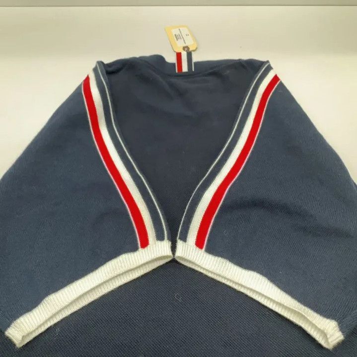 Thom Browne Thom Browne Color-Block Short Sleeve T-Shirt Size US S / EU 44-46 / 1 - 10 Thumbnail