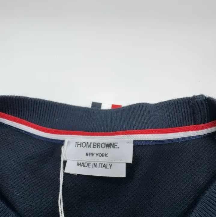 Thom Browne Thom Browne Color-Block Short Sleeve T-Shirt Size US S / EU 44-46 / 1 - 7 Thumbnail