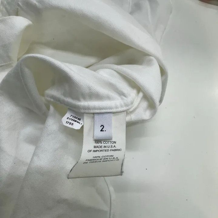 Thom Browne Thom Browne White Long Sleeve Casual Shirt Size US S / EU 44-46 / 1 - 6 Thumbnail