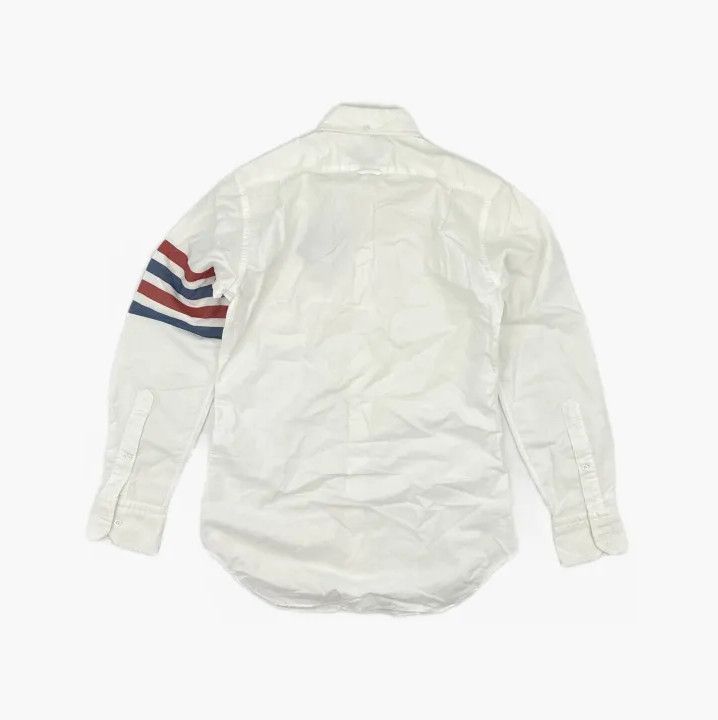 Thom Browne Thom Browne White Long Sleeve Casual Shirt Size US S / EU 44-46 / 1 - 3 Thumbnail
