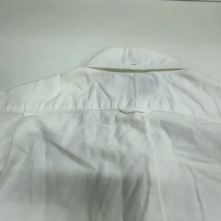 Thom Browne Thom Browne White Long Sleeve Casual Shirt Size US S / EU 44-46 / 1 - 12 Thumbnail