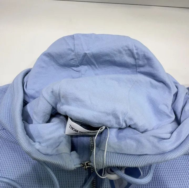 Thom Browne Thom Browne Classic Striped Hoodie for Men Size US M / EU 48-50 / 2 - 7 Thumbnail