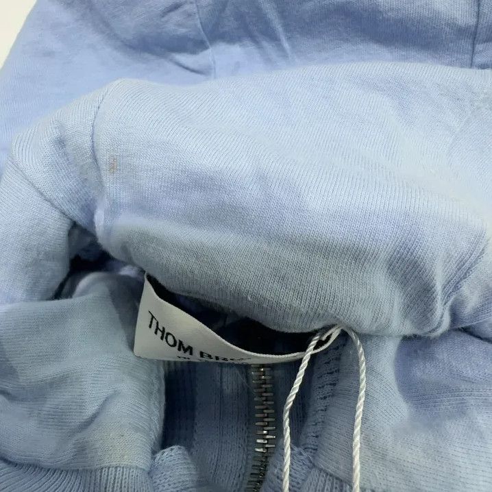 Thom Browne Thom Browne Classic Striped Hoodie for Men Size US M / EU 48-50 / 2 - 14 Thumbnail