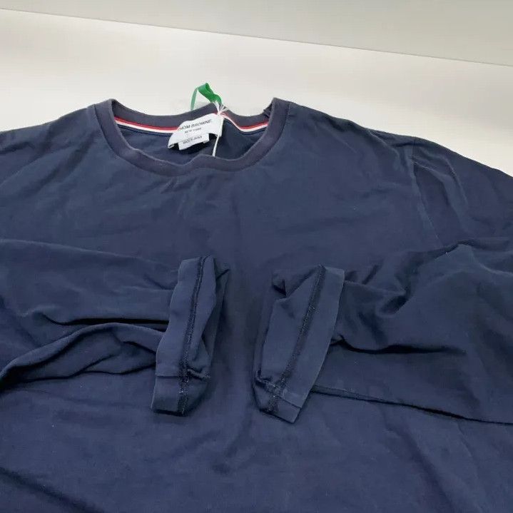 Thom Browne Thom Browne Long Sleeve Basic T-Shirt for Men Size US M / EU 48-50 / 2 - 14 Thumbnail