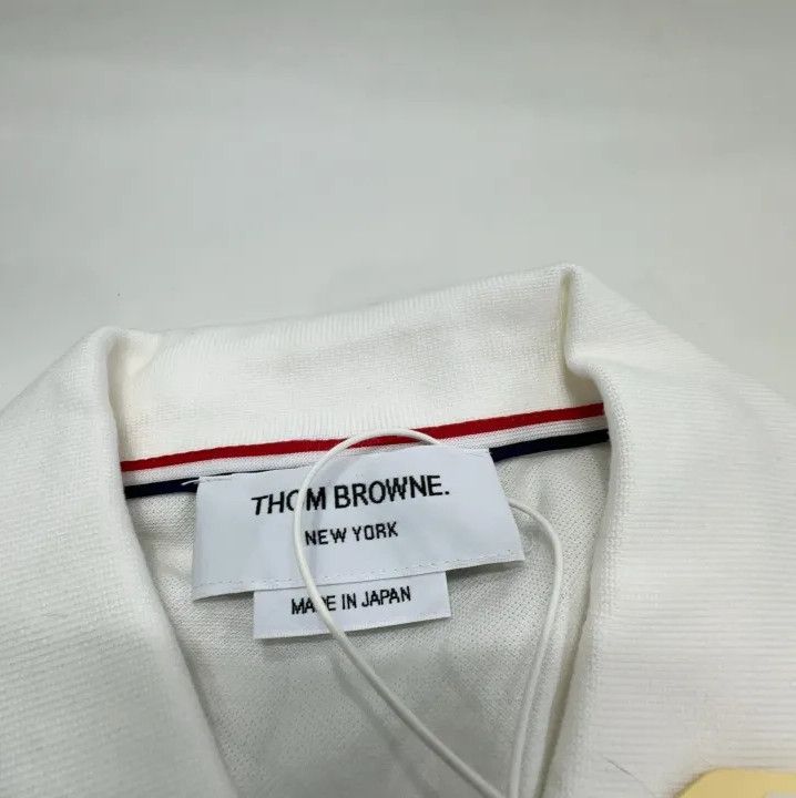 Thom Browne Classic Summer Polo Shirt for Men