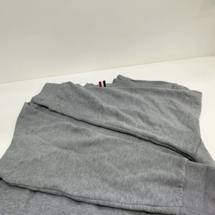 Thom Browne Thom Browne Gray Striped Casual Sweatshirt for Men Size US M / EU 48-50 / 2 - 12 Thumbnail