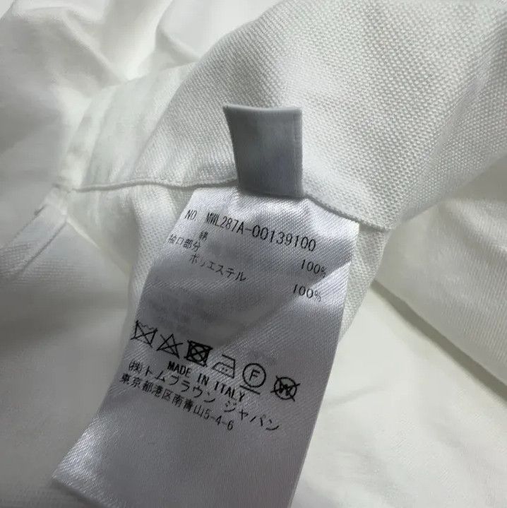 Thom Browne Thom Browne Long Sleeve Striped Cuff Shirt Size US S / EU 44-46 / 1 - 5 Thumbnail