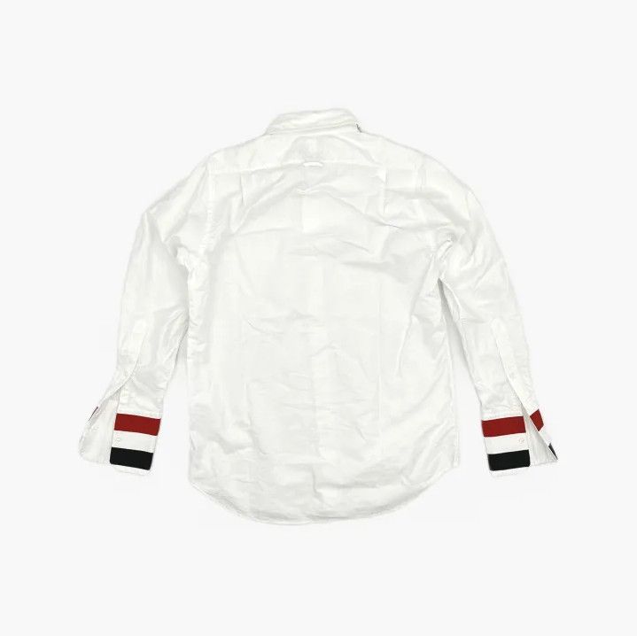Thom Browne Thom Browne Long Sleeve Striped Cuff Shirt Size US S / EU 44-46 / 1 - 3 Thumbnail