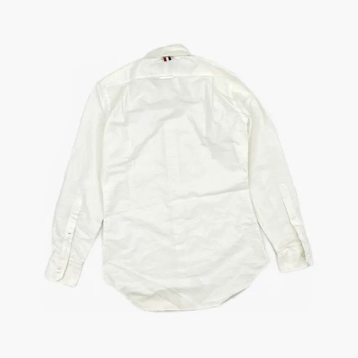 Thom Browne Thom Browne SS21 Classic White Oxford Long Sleeve Shirt Size US S / EU 44-46 / 1 - 3 Thumbnail