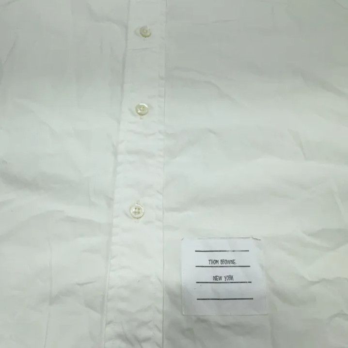 Thom Browne Thom Browne Striped Long Sleeve Shirt for Men Size US S / EU 44-46 / 1 - 7 Thumbnail