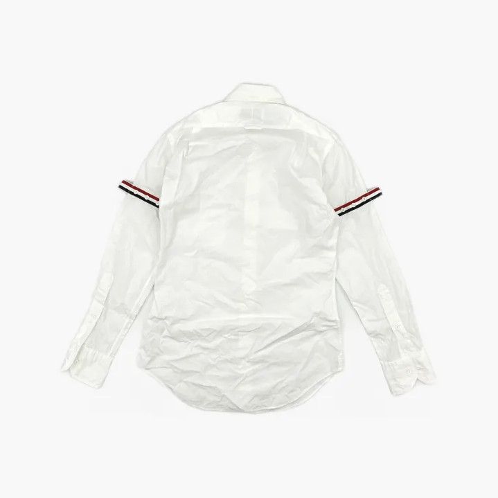 Thom Browne Thom Browne Striped Long Sleeve Shirt for Men Size US S / EU 44-46 / 1 - 3 Thumbnail