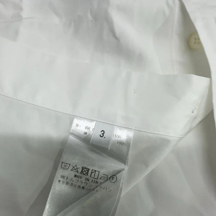 Thom Browne Thom Browne Classic White Long Sleeve Shirt Size US M / EU 48-50 / 2 - 6 Thumbnail