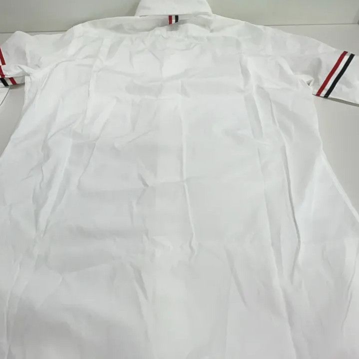 Thom Browne Thom Browne Classic White Long Sleeve Shirt Size US M / EU 48-50 / 2 - 13 Thumbnail
