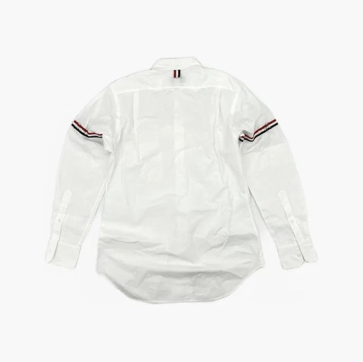 Thom Browne Thom Browne Classic White Long Sleeve Shirt Size US M / EU 48-50 / 2 - 3 Thumbnail