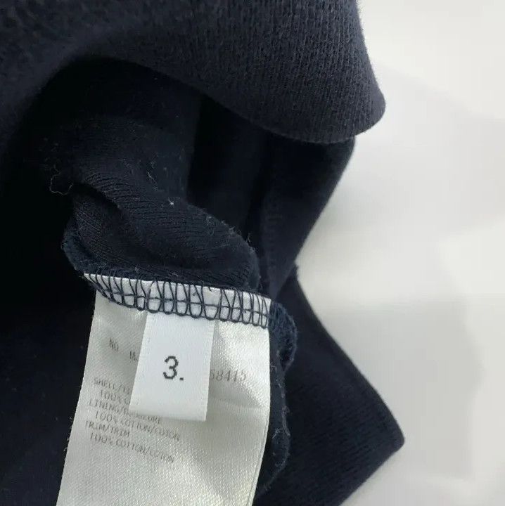 Thom Browne Thom Browne Navy Stripe Hooded Sweatshirt Size US L / EU 52-54 / 3 - 6 Thumbnail