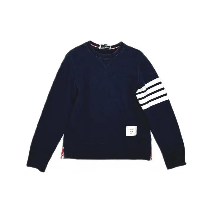 Thom Browne Thom Browne Classic Crew Neck Sweatshirt Size US M / EU 48-50 / 2 - 2 Thumbnail