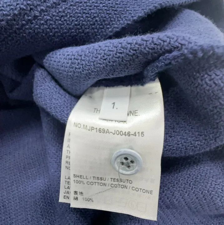 Thom Browne Thom Browne Summer Polo Shirt with Stripes Size US S / EU 44-46 / 1 - 4 Thumbnail