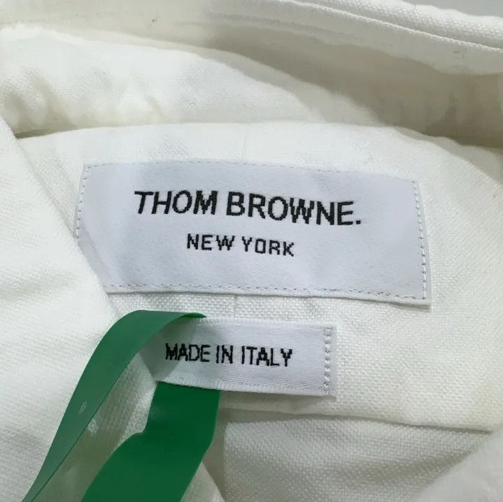 Thom Browne Thom Browne Striped Cuff Long Sleeve Shirt Size US S / EU 44-46 / 1 - 7 Thumbnail