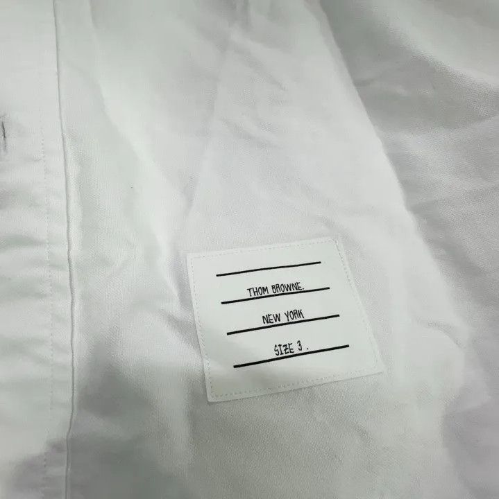 Thom Browne Thom Browne Classic Striped Long Sleeve Shirt Size US M / EU 48-50 / 2 - 5 Thumbnail
