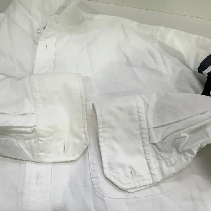 Thom Browne Thom Browne Classic Striped Long Sleeve Shirt Size US M / EU 48-50 / 2 - 11 Thumbnail