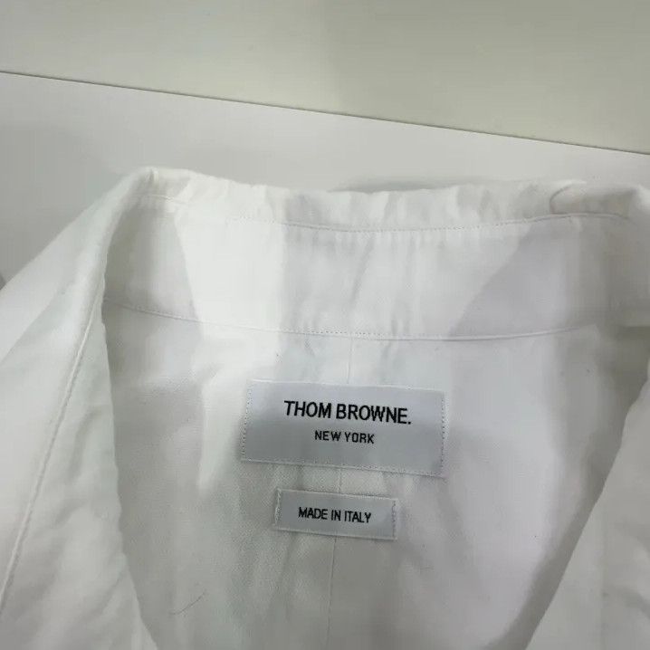 Thom Browne Thom Browne Classic Striped Long Sleeve Shirt Size US M / EU 48-50 / 2 - 4 Thumbnail