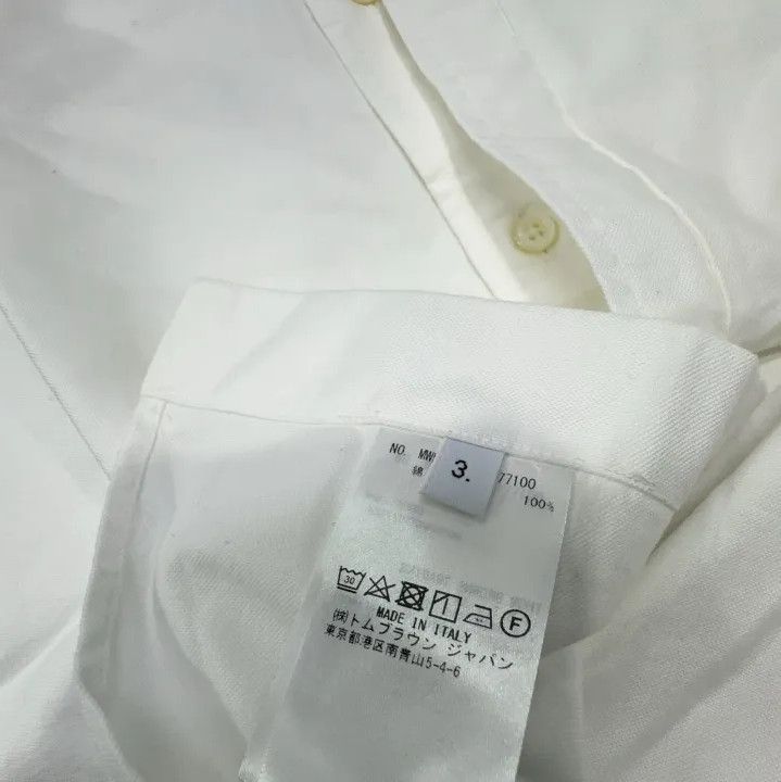 Thom Browne Thom Browne Striped Long Sleeve Button-Up Shirt Size US M / EU 48-50 / 2 - 5 Thumbnail