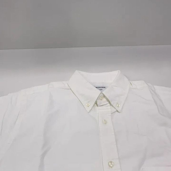 Thom Browne Thom Browne Striped Long Sleeve Button-Up Shirt Size US M / EU 48-50 / 2 - 8 Thumbnail
