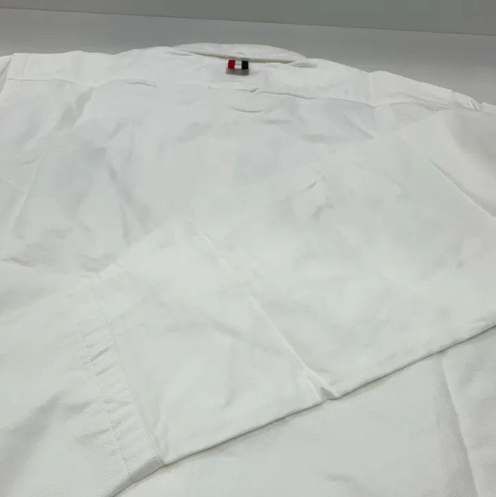 Thom Browne Thom Browne Striped Long Sleeve Button-Up Shirt Size US M / EU 48-50 / 2 - 11 Thumbnail