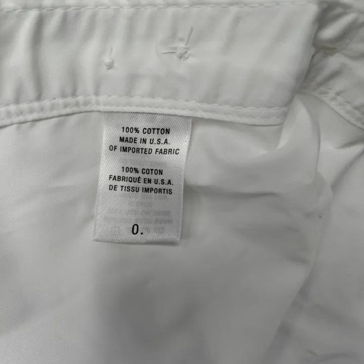Thom Browne Thom Browne White Satin Long Sleeve Shirt Size US M / EU 48-50 / 2 - 5 Thumbnail