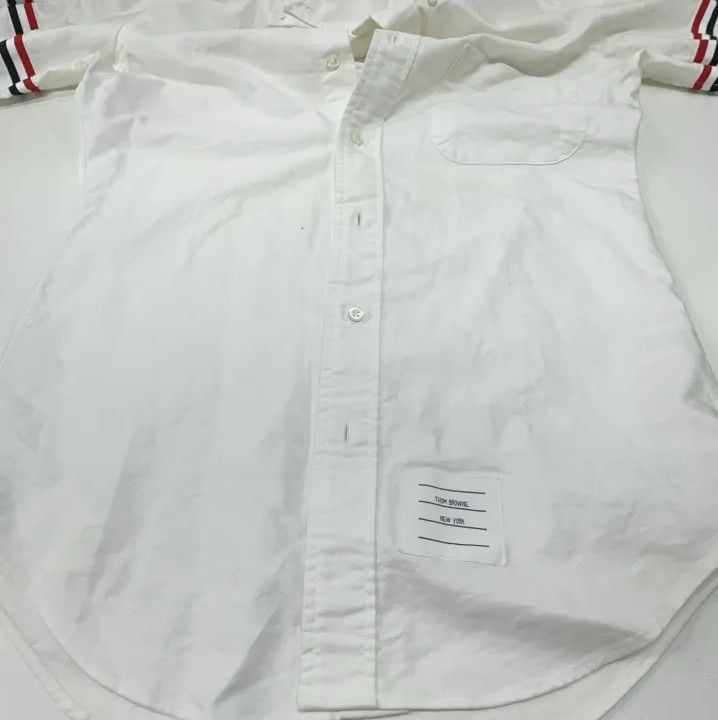 Thom Browne Thom Browne Casual Long Sleeve Shirt Size US S / EU 44-46 / 1 - 12 Thumbnail