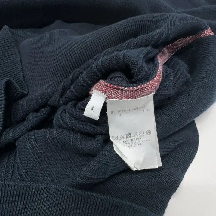 Thom Browne Thom Browne Blue Casual Knit Sweater for Men Size US M / EU 48-50 / 2 - 5 Thumbnail