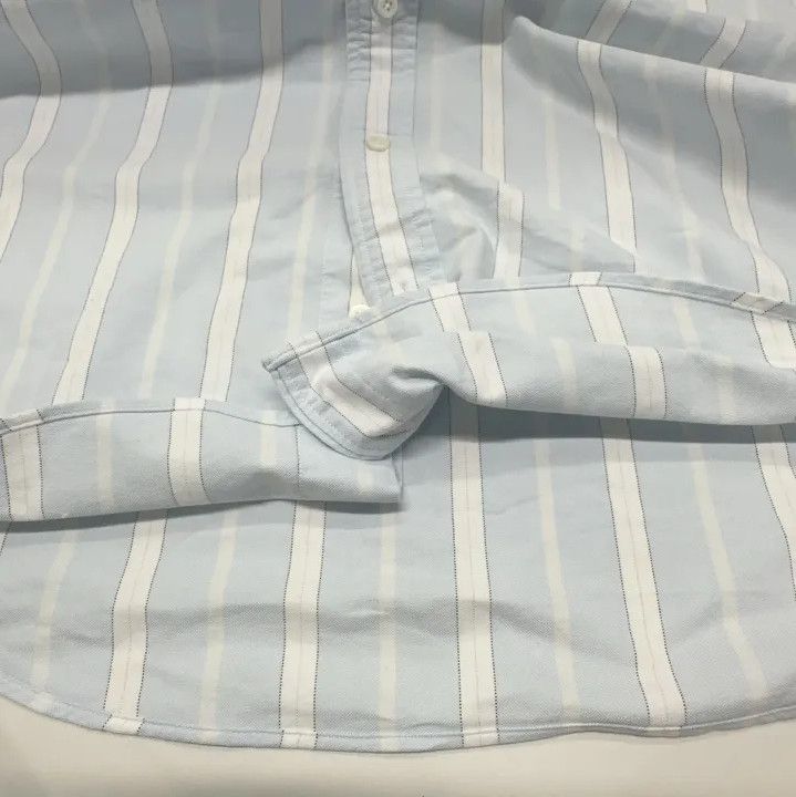 Thom Browne Thom Browne Striped Long Sleeve Shirt for Men Size US S / EU 44-46 / 1 - 7 Thumbnail