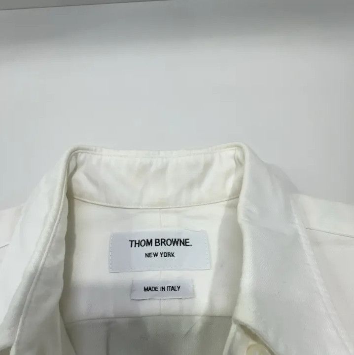 Thom Browne Thom Browne Long Sleeve Embroidered Shirt Size US M / EU 48-50 / 2 - 4 Thumbnail
