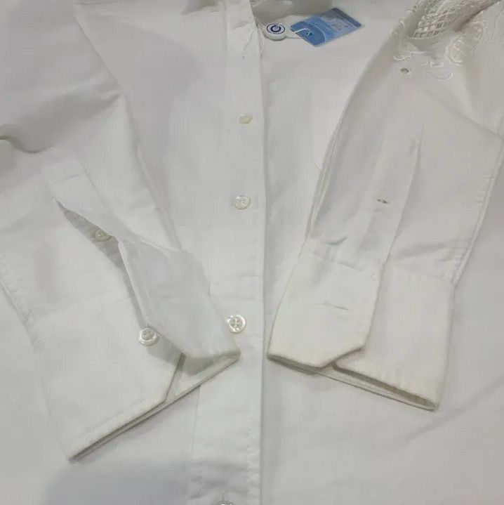 Thom Browne Thom Browne Long Sleeve Embroidered Shirt Size US M / EU 48-50 / 2 - 12 Thumbnail