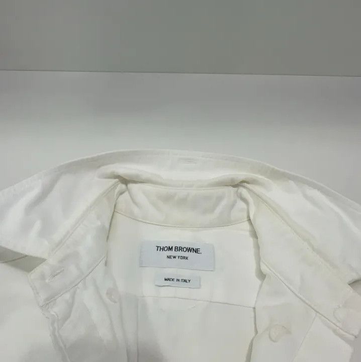 Thom Browne Thom Browne Long Sleeve Embroidered Shirt Size US M / EU 48-50 / 2 - 7 Thumbnail