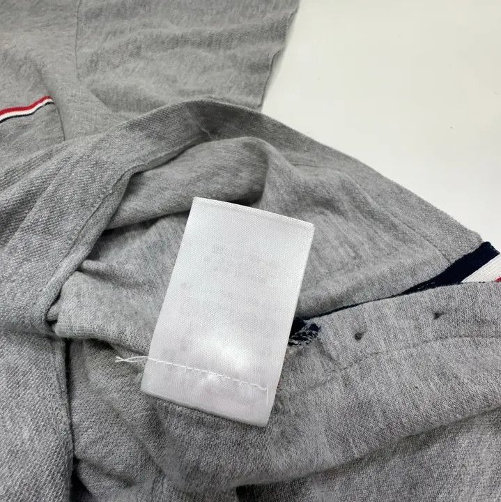 Thom Browne Thom Browne Gray Striped Pocket Short Sleeve T-Shirt Size US M / EU 48-50 / 2 - 8 Thumbnail
