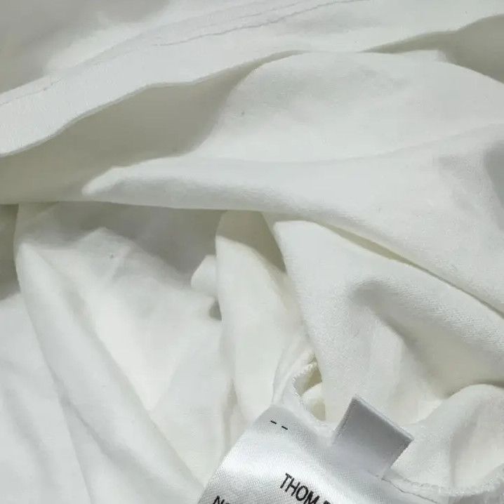Thom Browne Thom Browne White Short Sleeve T-Shirt Size US S / EU 44-46 / 1 - 10 Thumbnail
