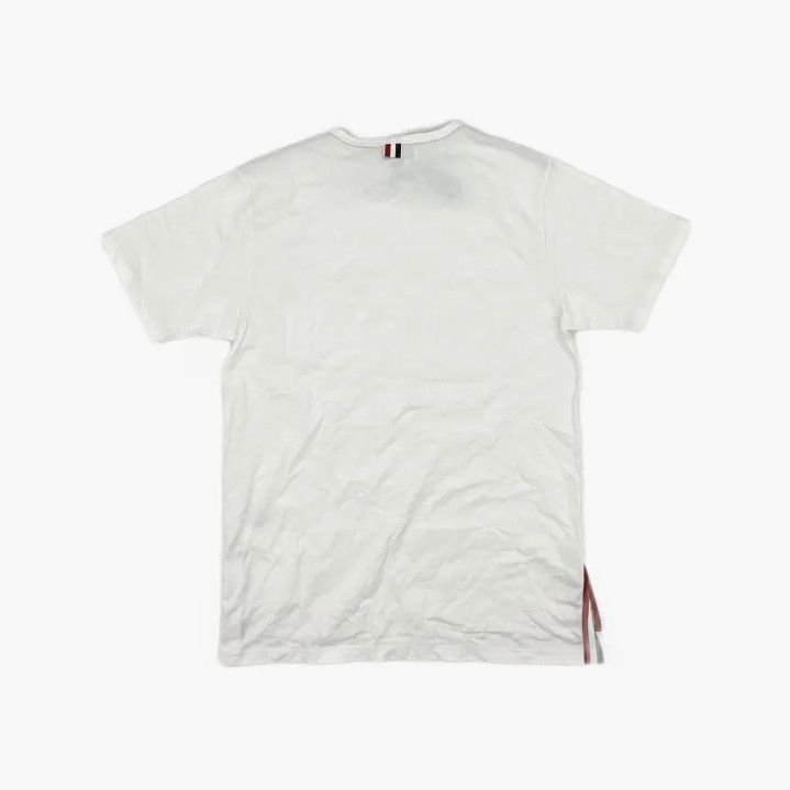 Thom Browne Thom Browne White Short Sleeve T-Shirt Size US S / EU 44-46 / 1 - 3 Thumbnail