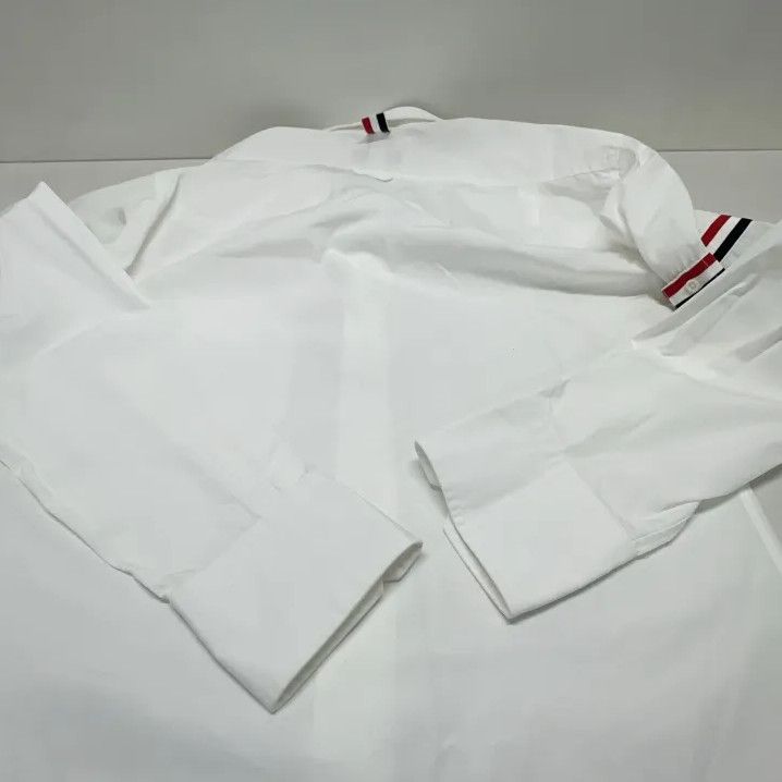 Thom Browne Thom Browne Classic Long Sleeve Shirt for Spring Size US S / EU 44-46 / 1 - 8 Thumbnail