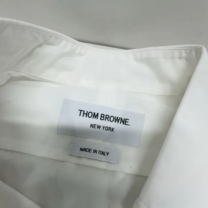 Thom Browne Thom Browne Classic Long Sleeve Shirt for Spring Size US S / EU 44-46 / 1 - 5 Thumbnail