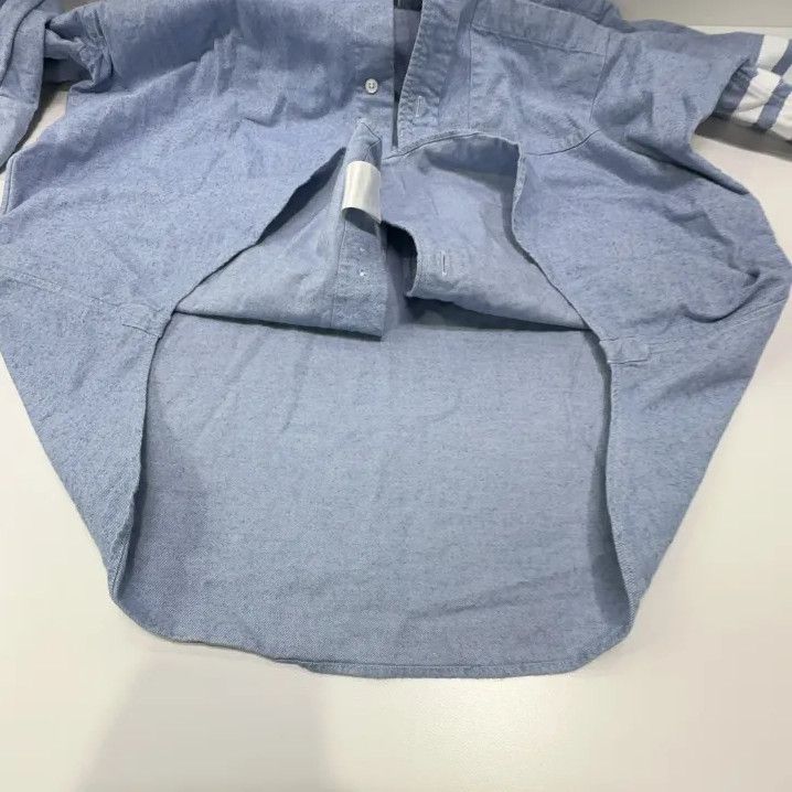 Thom Browne Thom Browne Classic Long Sleeve Button-Up Shirt Size US M / EU 48-50 / 2 - 11 Thumbnail