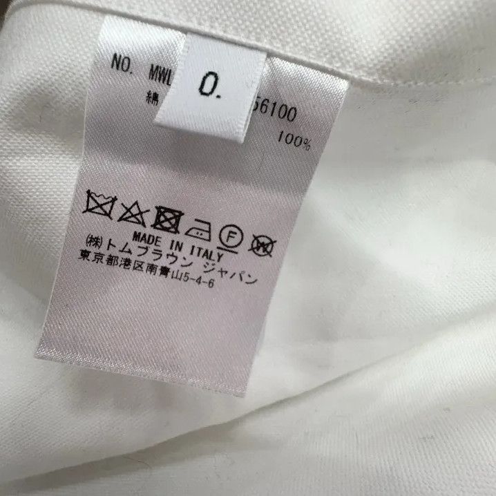 Thom Browne Thom Browne Dolphin Embroidered Oxford Shirt Size US M / EU 48-50 / 2 - 4 Thumbnail
