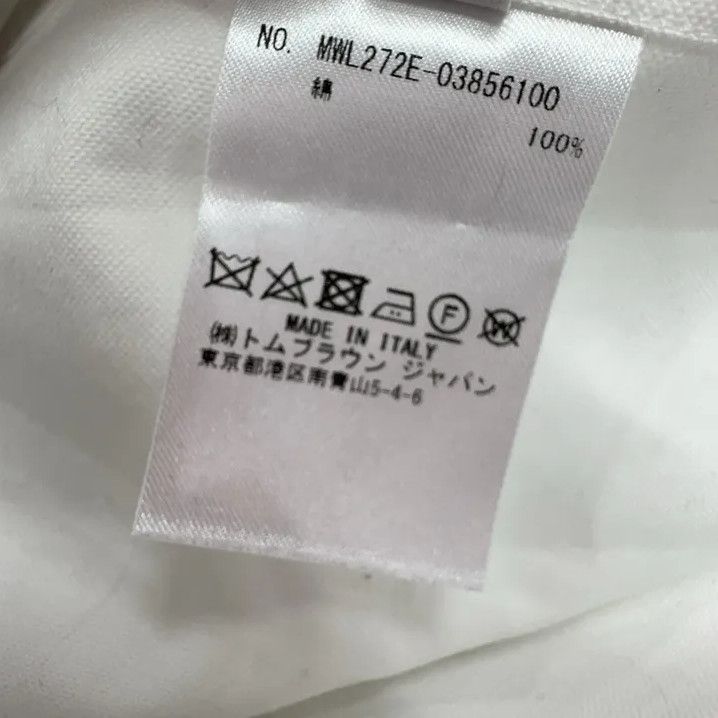 Thom Browne Thom Browne Dolphin Embroidered Oxford Shirt Size US M / EU 48-50 / 2 - 5 Thumbnail
