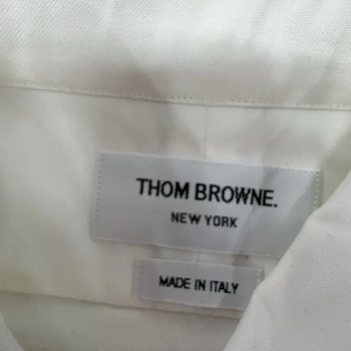 Thom Browne Thom Browne Dolphin Embroidered Oxford Shirt Size US M / EU 48-50 / 2 - 6 Thumbnail