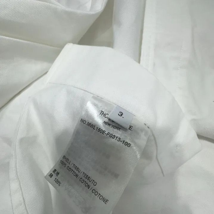 Thom Browne Thom Browne Button-Up Long Sleeve Shirt for Men Size US M / EU 48-50 / 2 - 4 Thumbnail