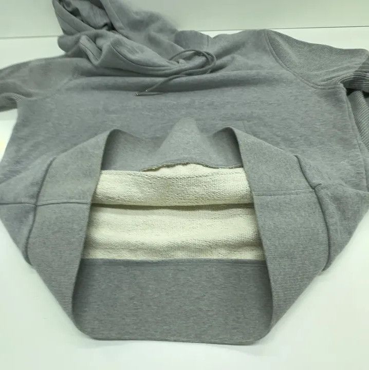 Thom Browne Thom Browne Gray Striped Hoodie for Men Size US M / EU 48-50 / 2 - 10 Thumbnail