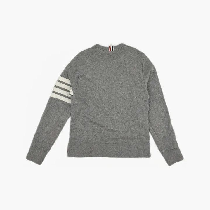 Thom Browne Thom Browne Classic Grey Sweatshirt for Men Size US S / EU 44-46 / 1 - 3 Thumbnail